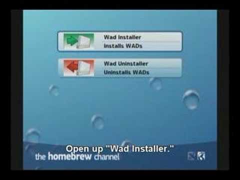 how install wiiware wads